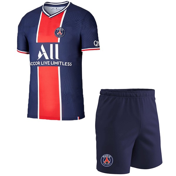 Maglia Paris Saint Germain 1ª Bambino 2020-2021 Blu